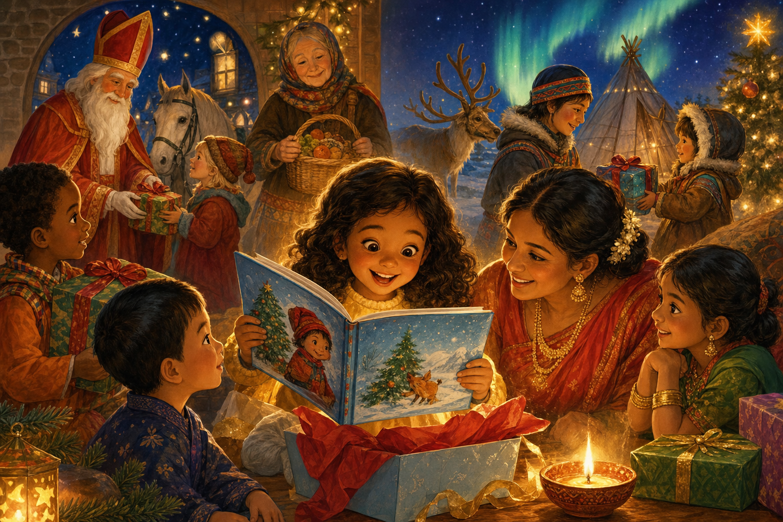 December Gift Traditions for Children Around the World