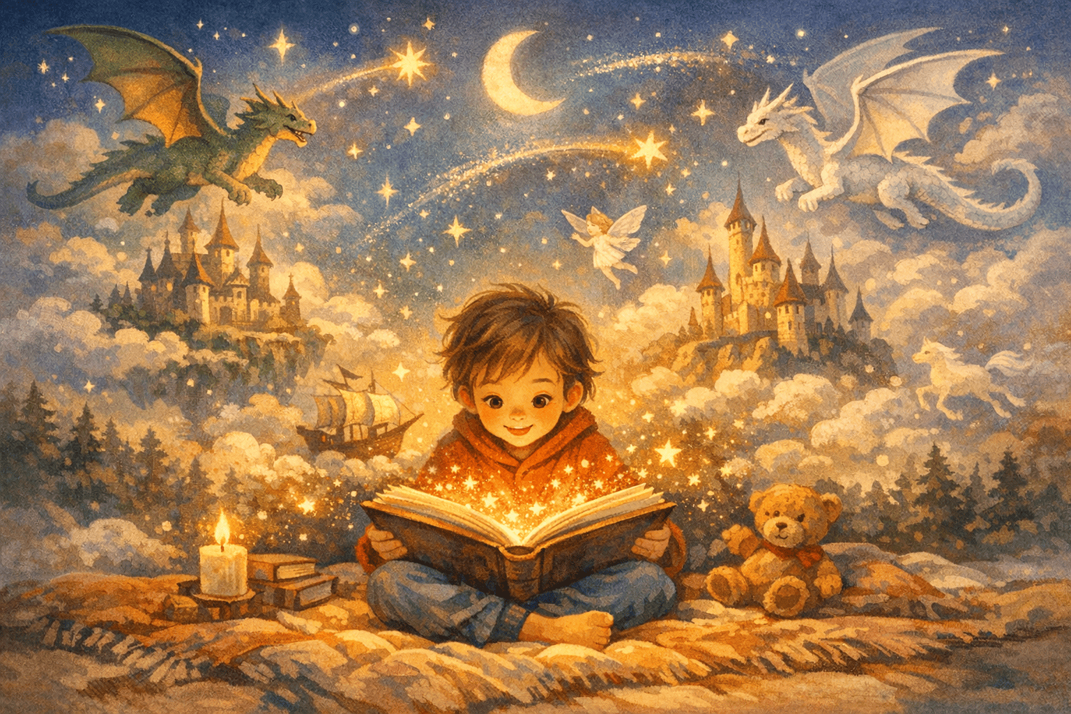 How Reading Sparks Your Child's Imagination