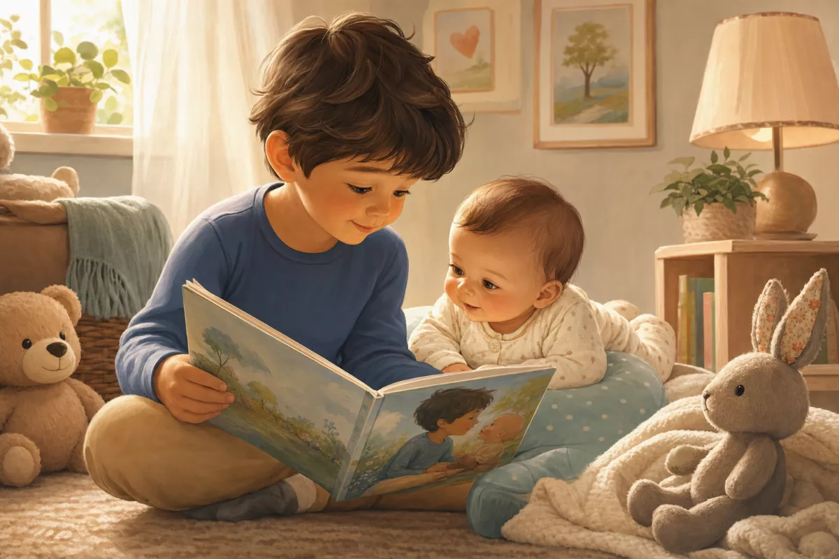 New Sibling Book: How Stories Ease the Big Transition
