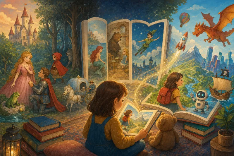 The Evolution of Children's Books: Fairy Tales to Now