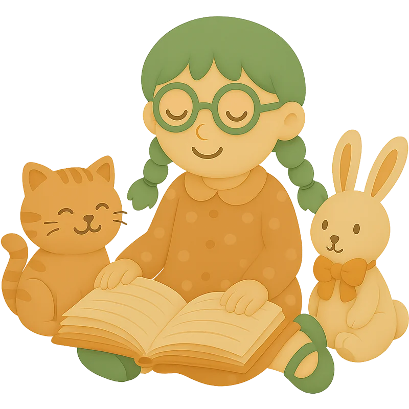 Pet and plushie on an adventure