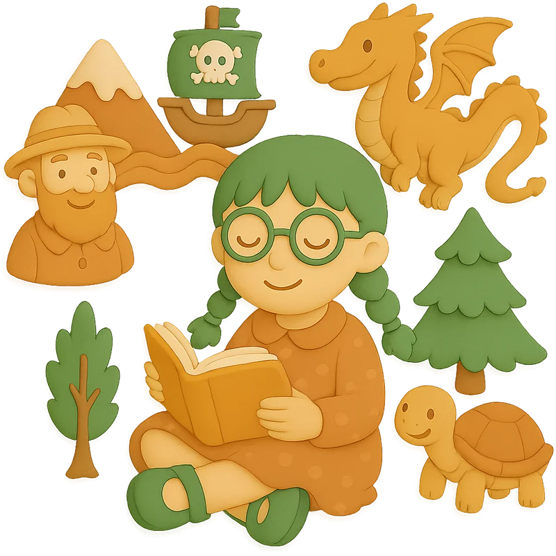 Adventurous story themes