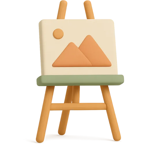 A personalized children's book about Painting magic