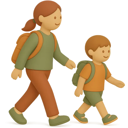 A personalised children's book about going to school magic