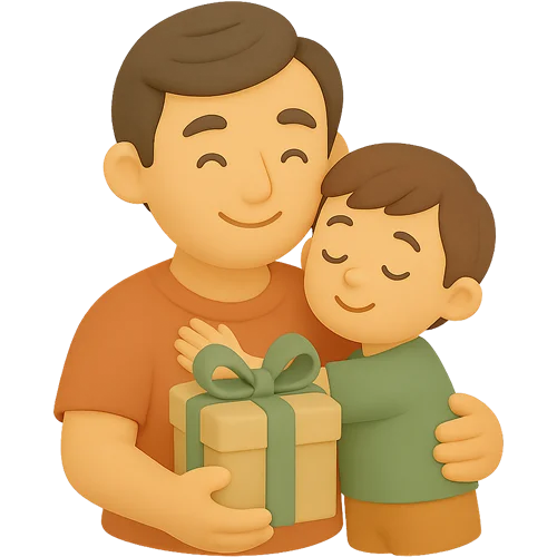 A personalized children's book for Father's Day magic