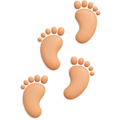 A personalised children's book about learning to walk