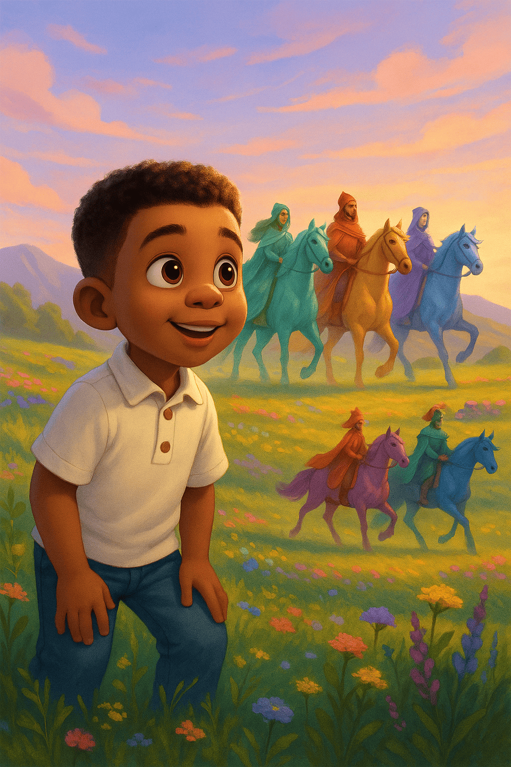 Riders of the forgotten plain