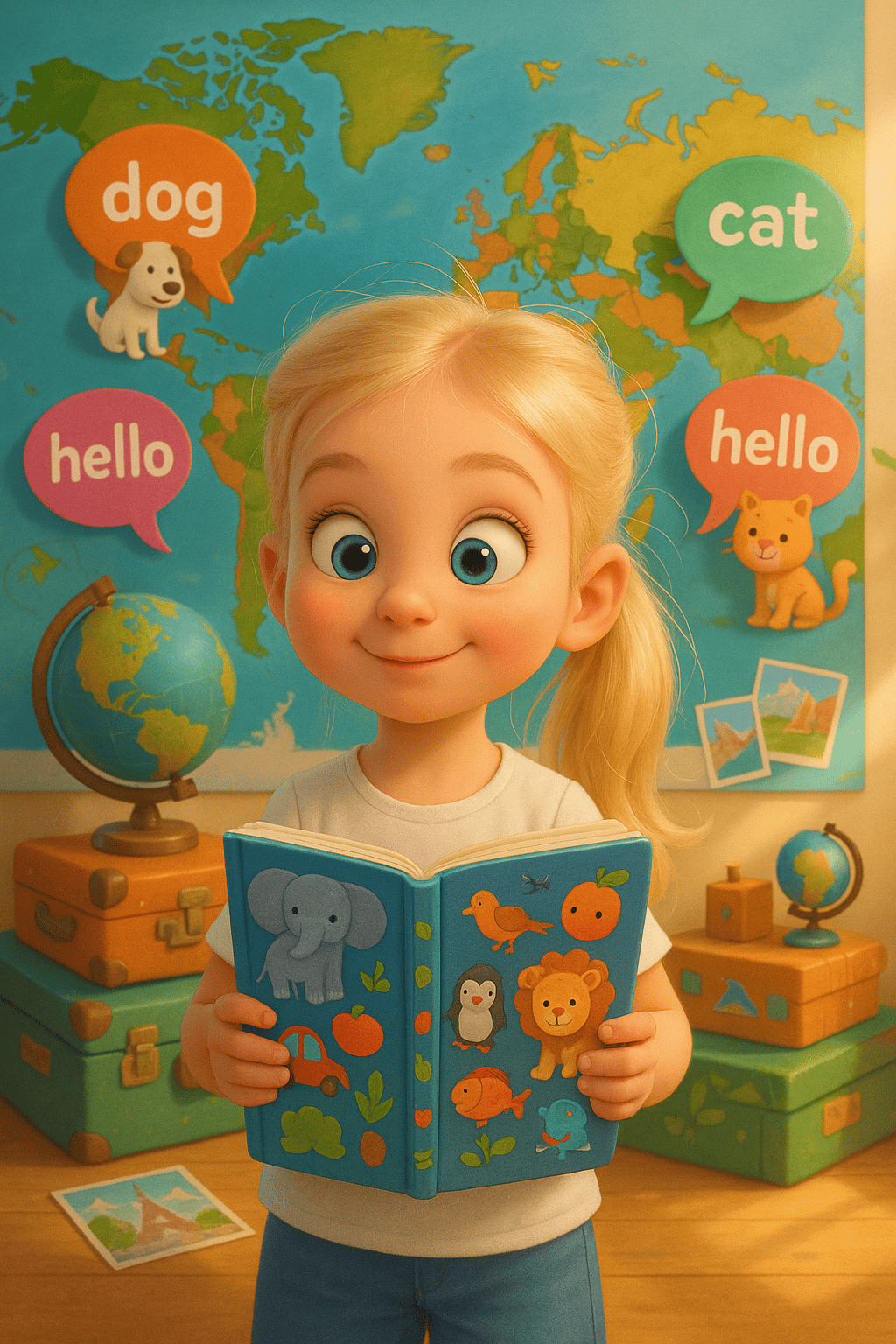 First words world trip