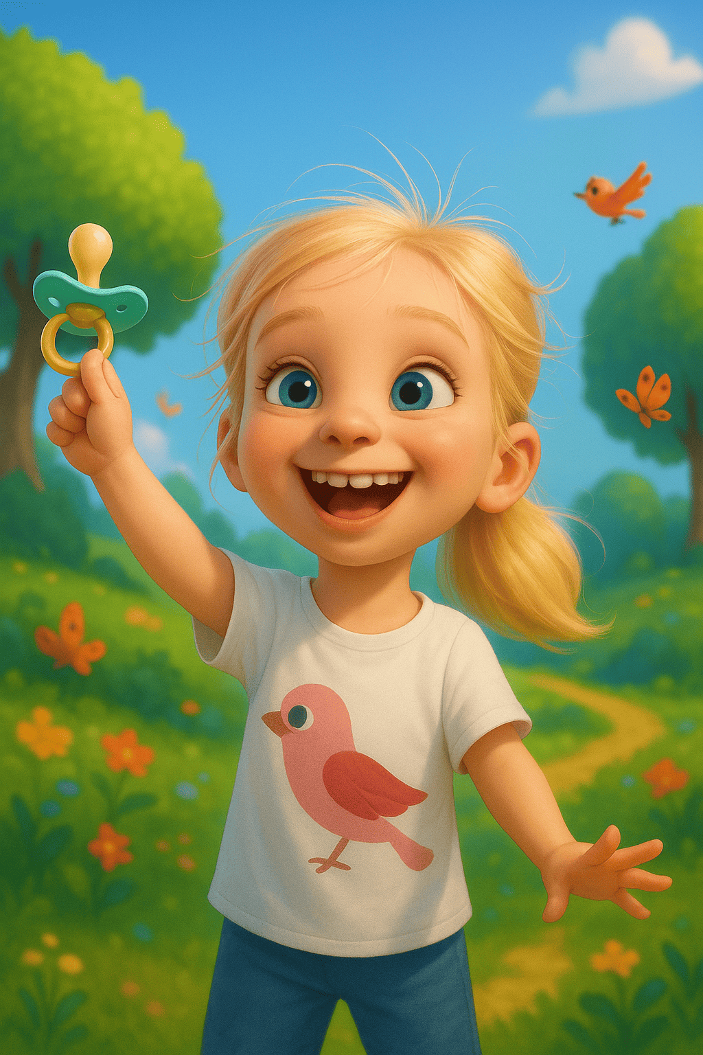 Hello pacifier hello big world