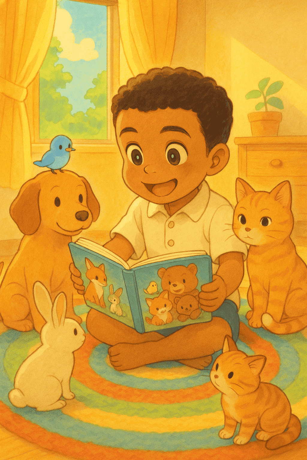 Animal day friends   stories for kids