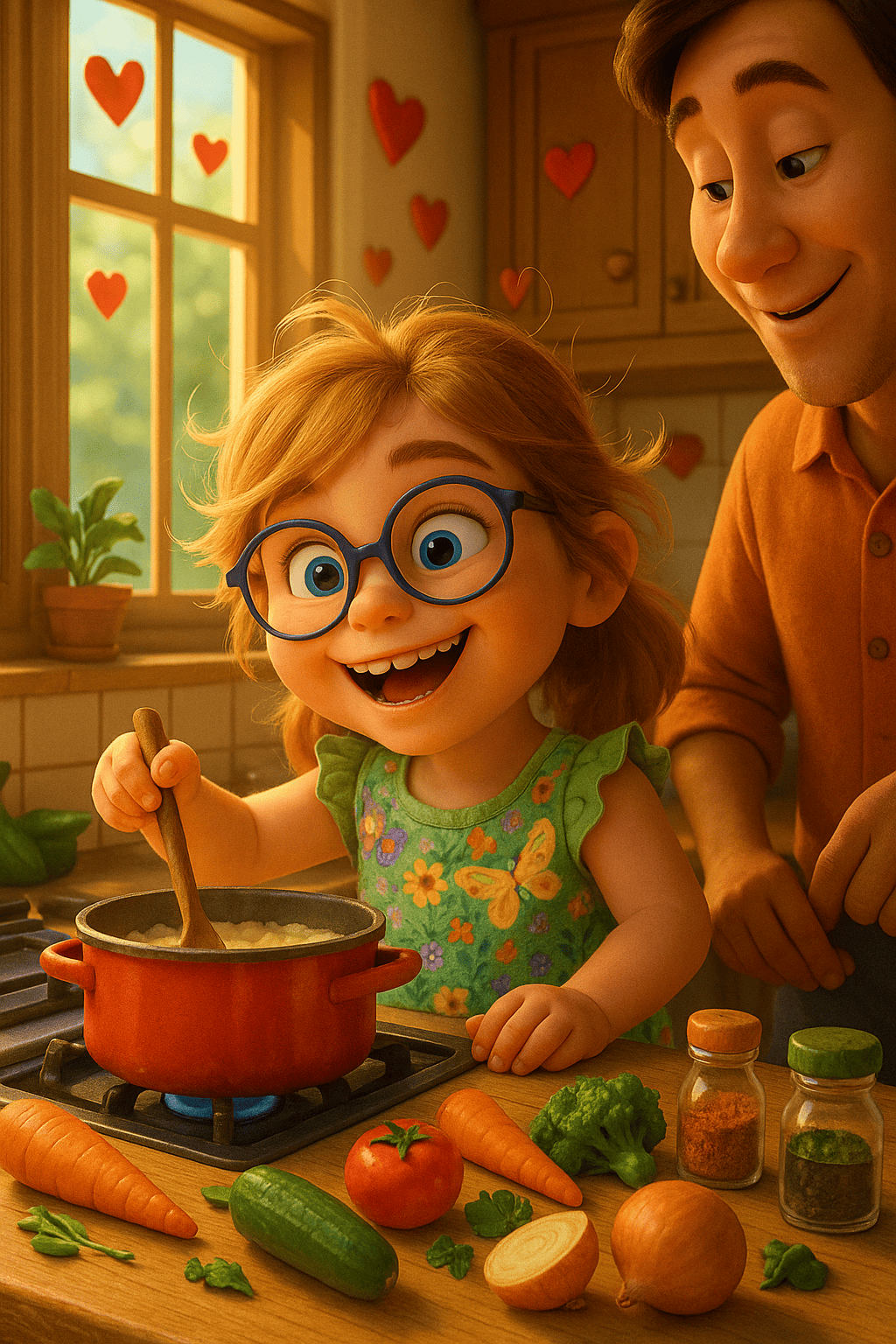 Cooking with love and passion