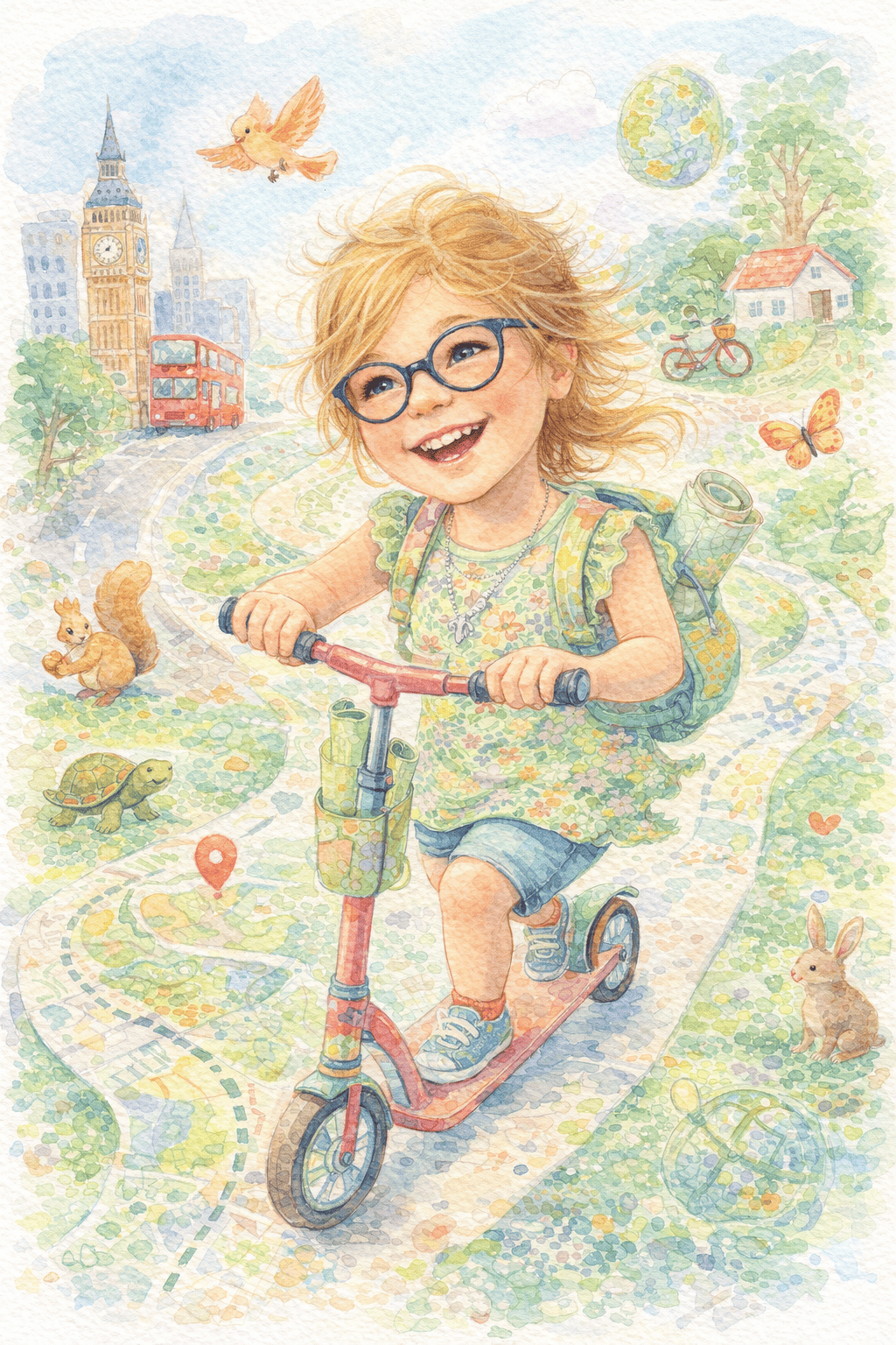 Discovering the world on wheels