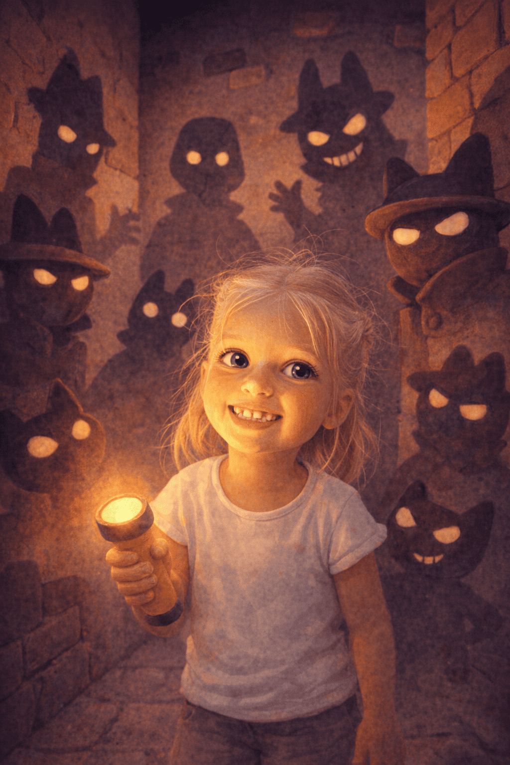 Illustration for The riddle of the shadow gang