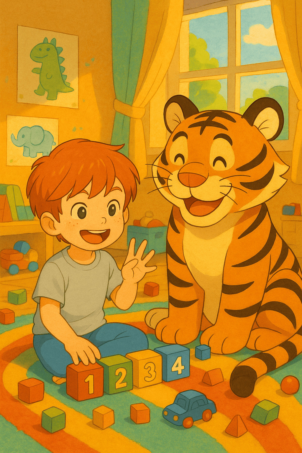 Counting with tiger tom