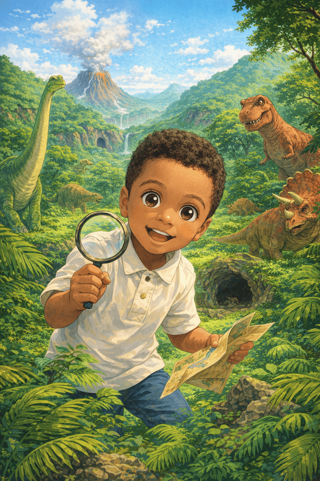 The secrets of the dino island