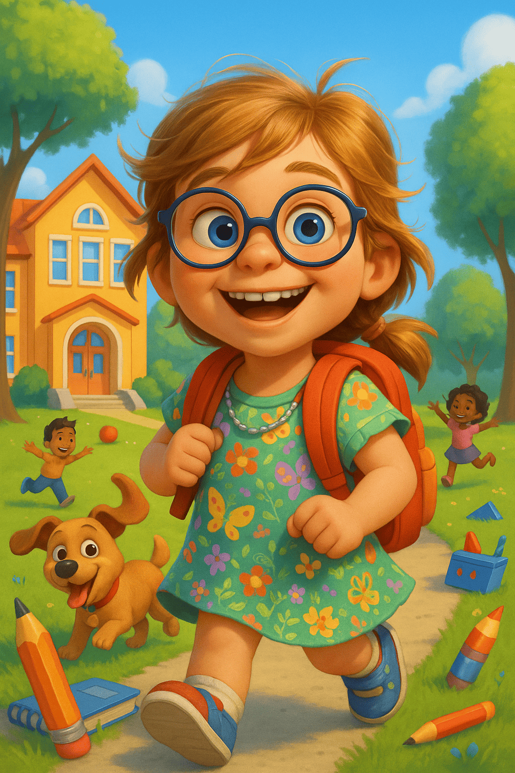 The first day of school adventures