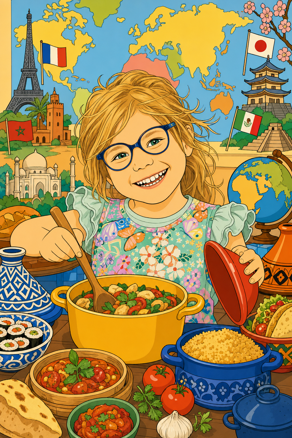 Kitchen adventures around the world