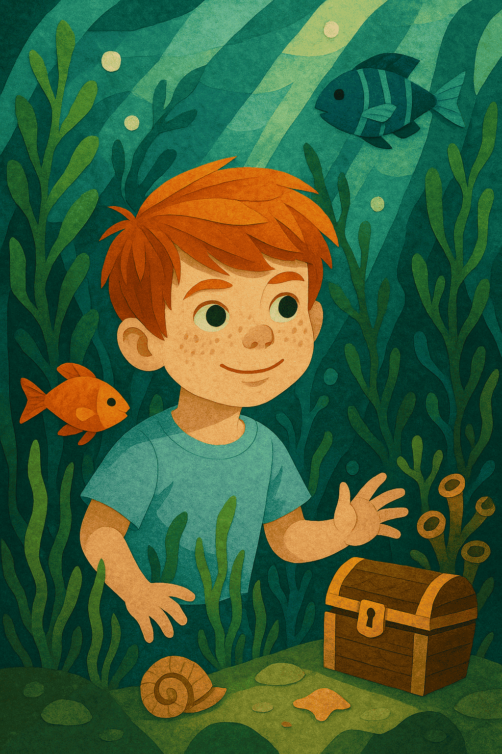 Secrets of the green depth