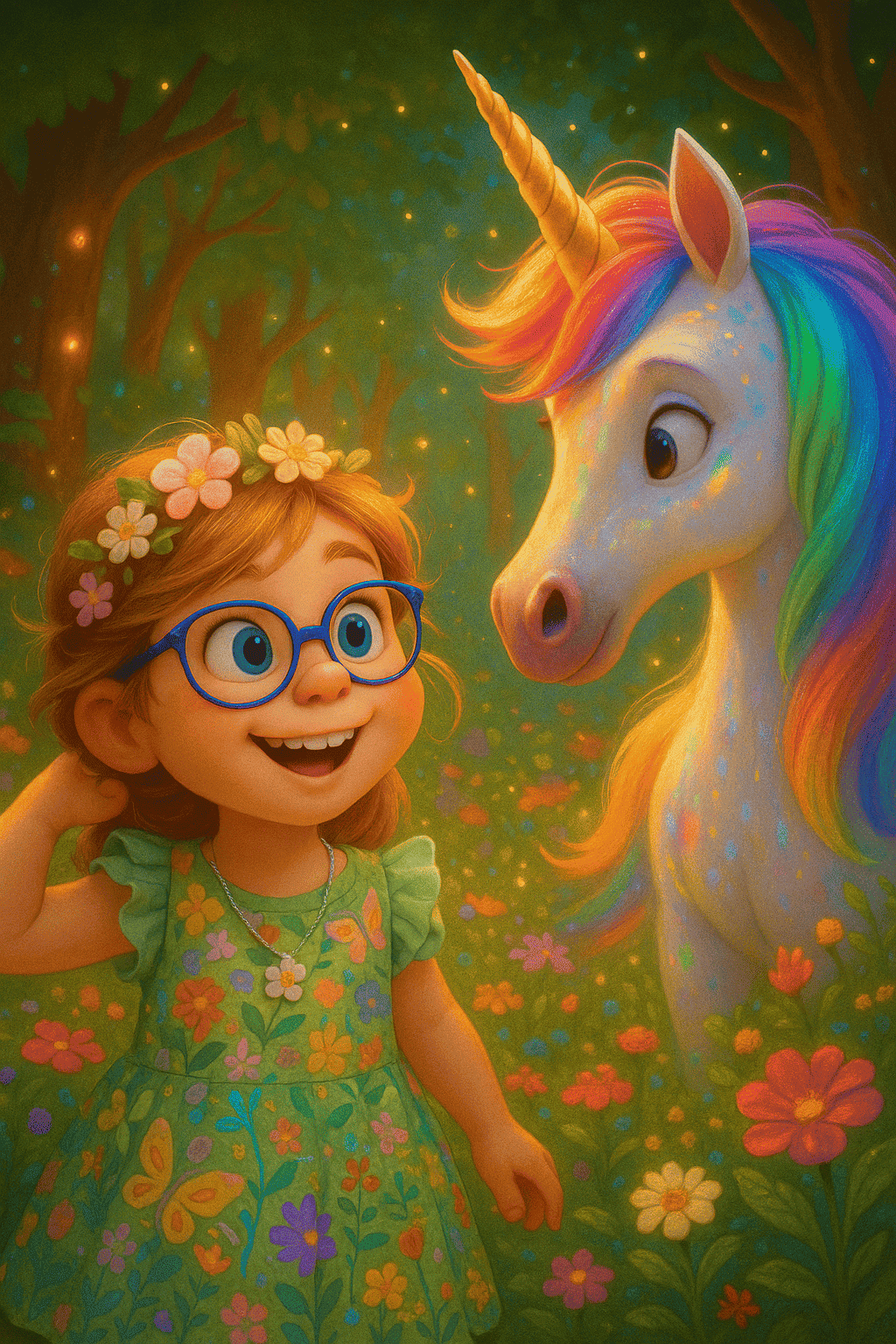 The secret of the rainbow unicorn