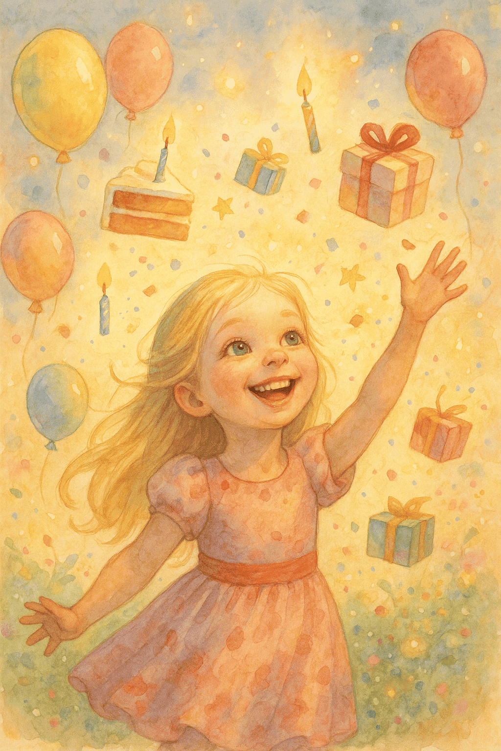 Birthday magic in the air