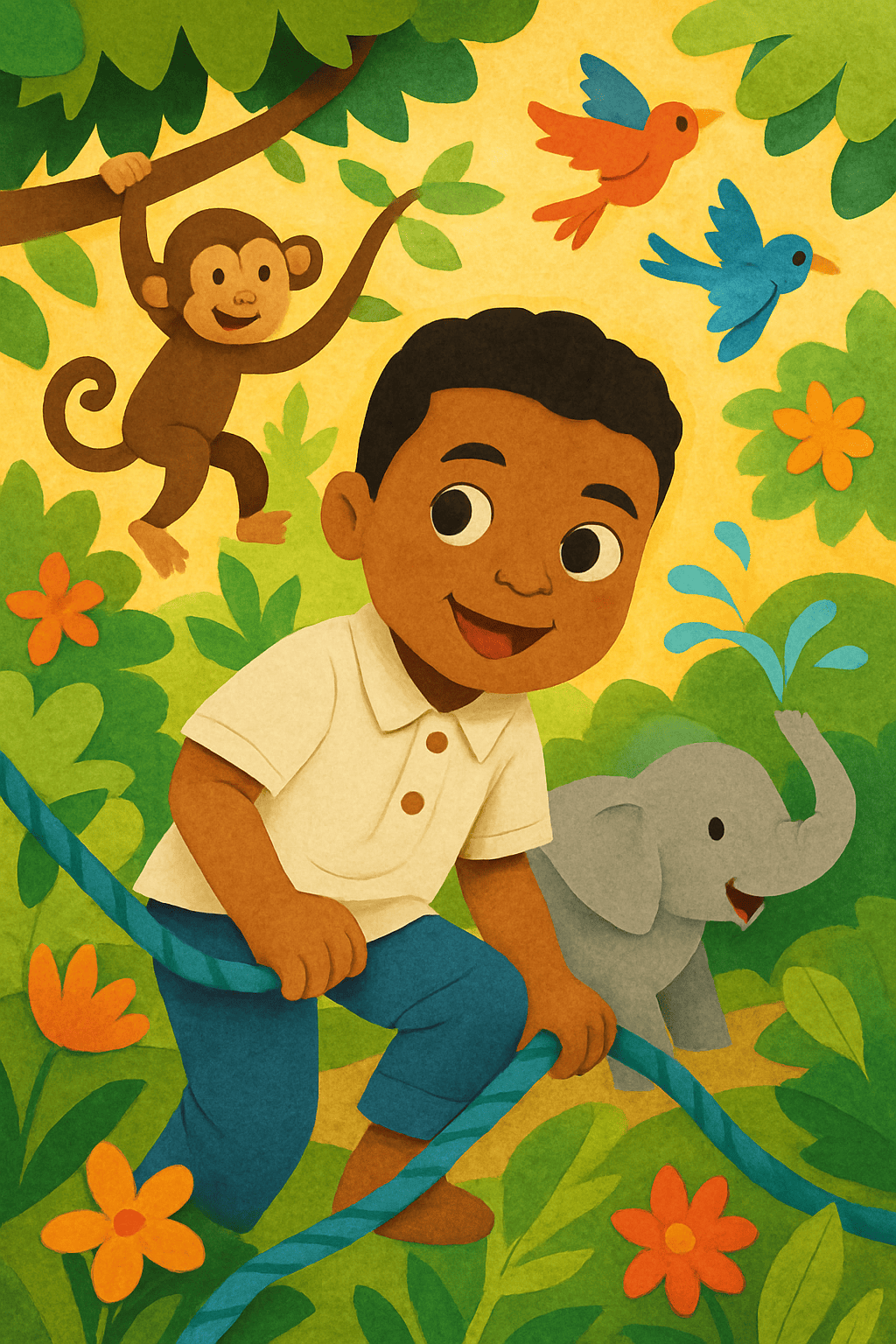 Adventures among the animals