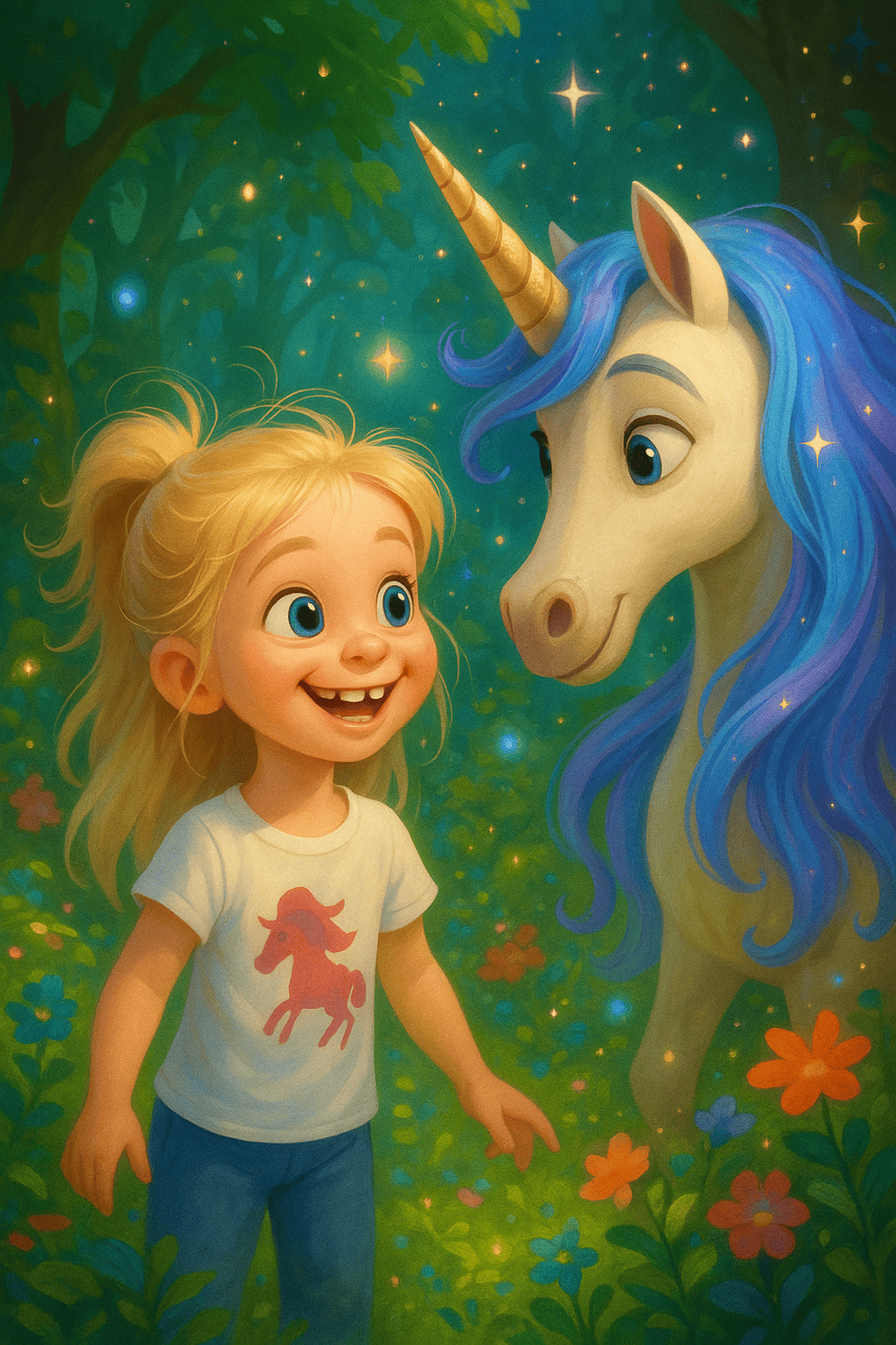 Magical adventures of unicorns