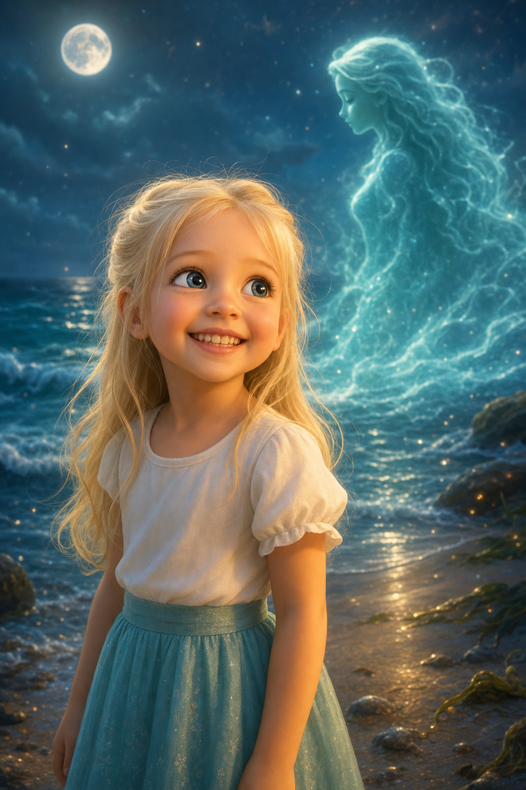 The whispering of the sea woman