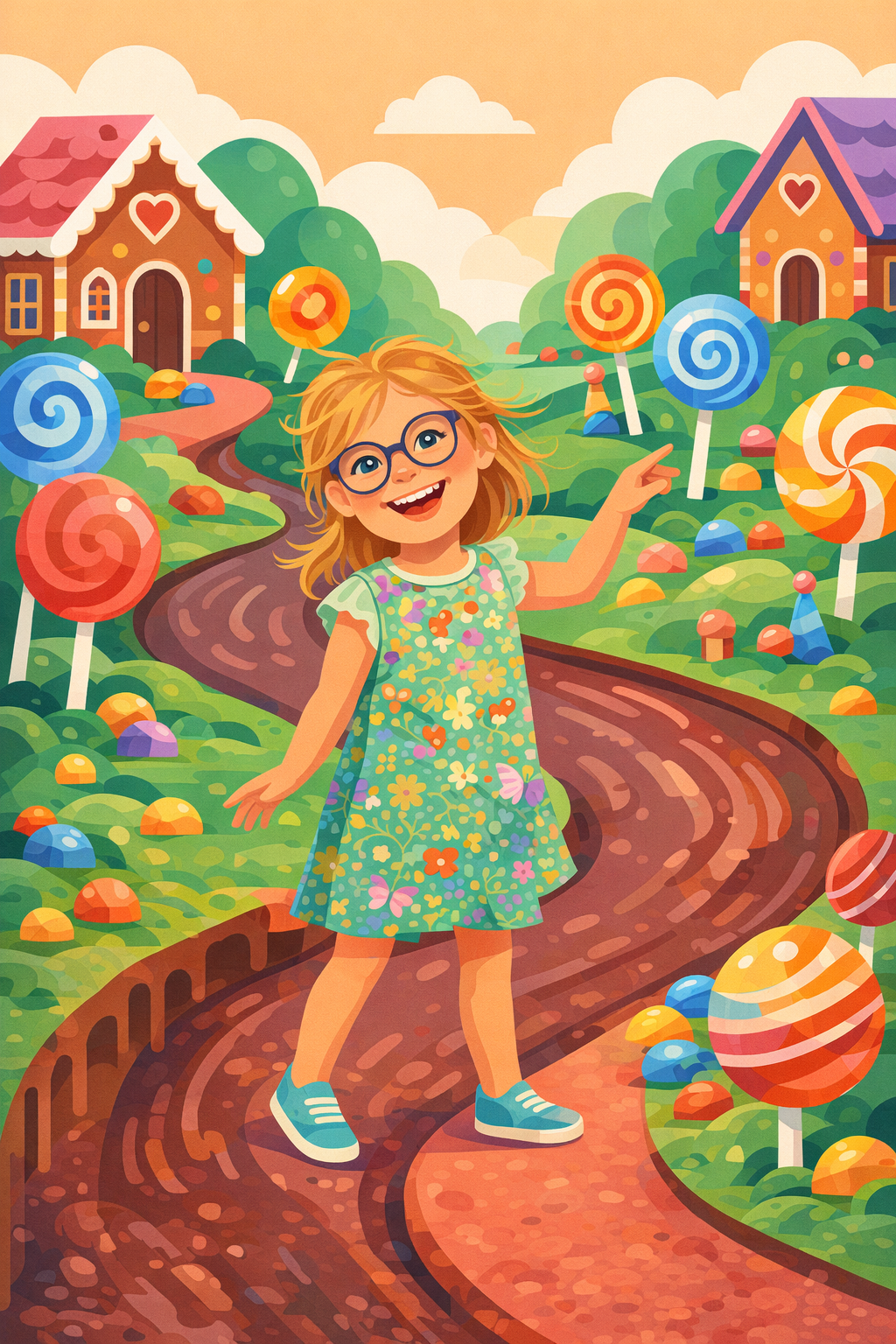 Personalised children's book for Alice