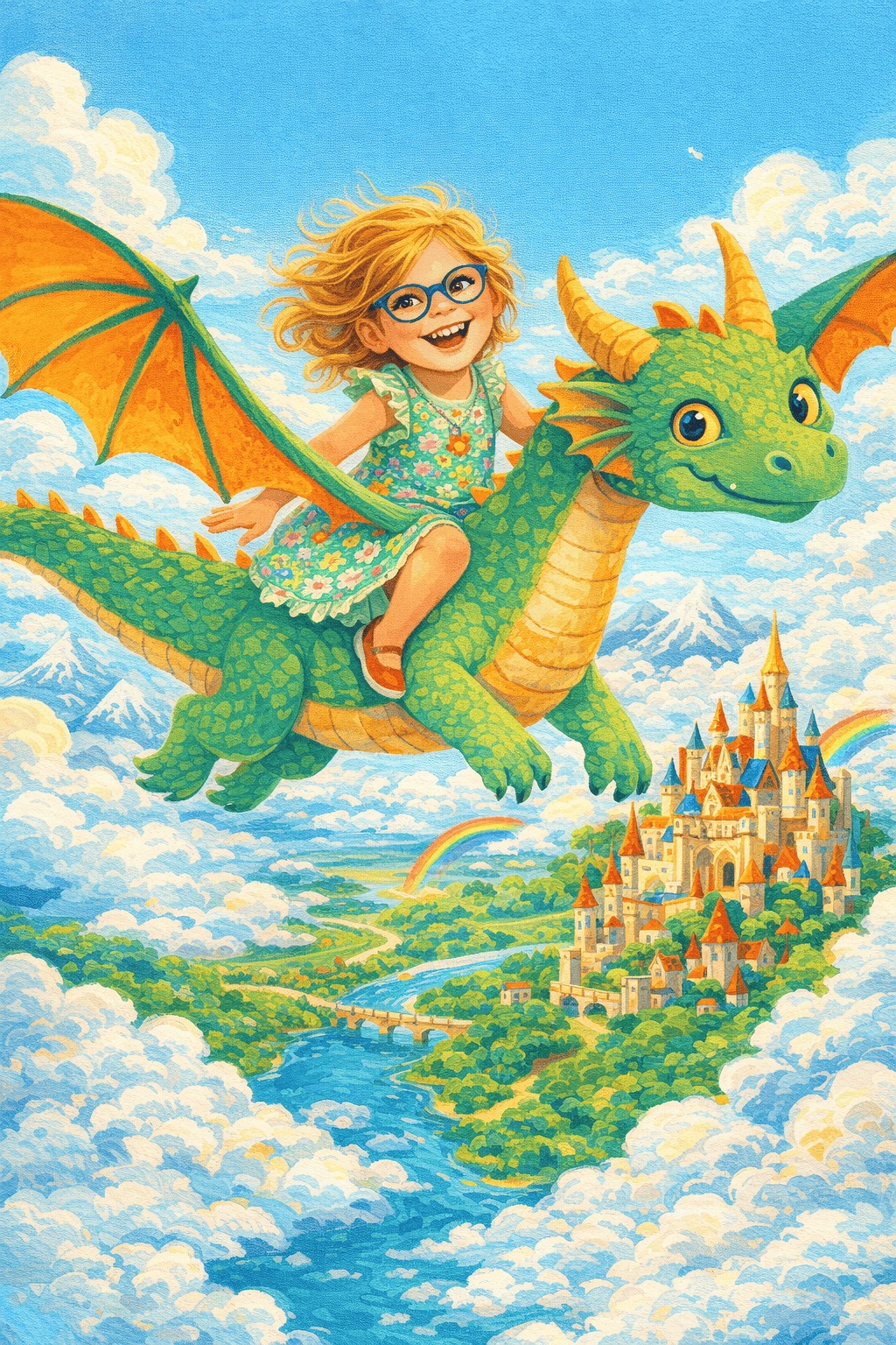 Personalised children's book for Aria